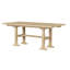 Extendable Dining Table Sets(must Include Both Table And Chair), Wood Farmhouse