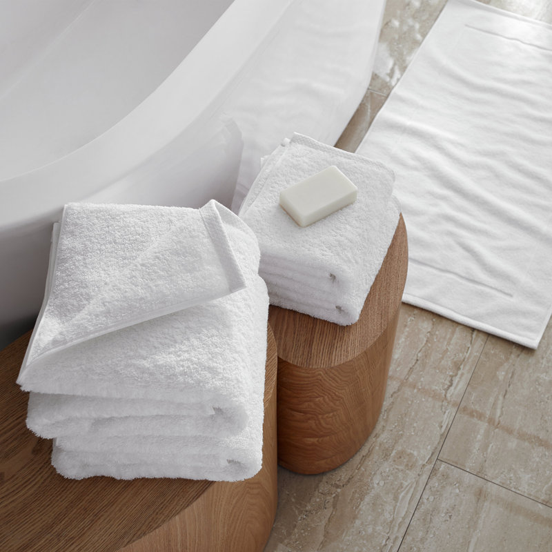 Simple Border Hand Towel