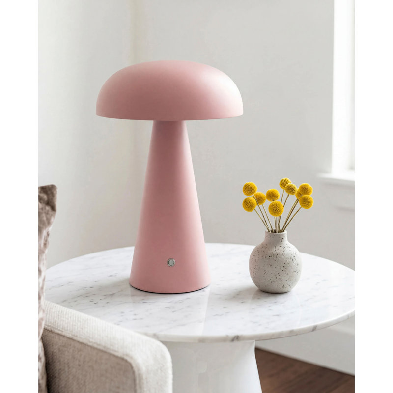Umbra Table Lamp, Light Pink