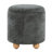 Nesting Ottoman Set with Removable Lids and Bun Feet