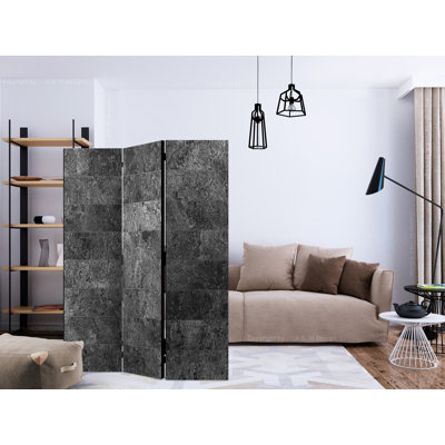 Hanafee 135cm W x 172cm H 3 - Panel Solid Wood Folding Room Divider