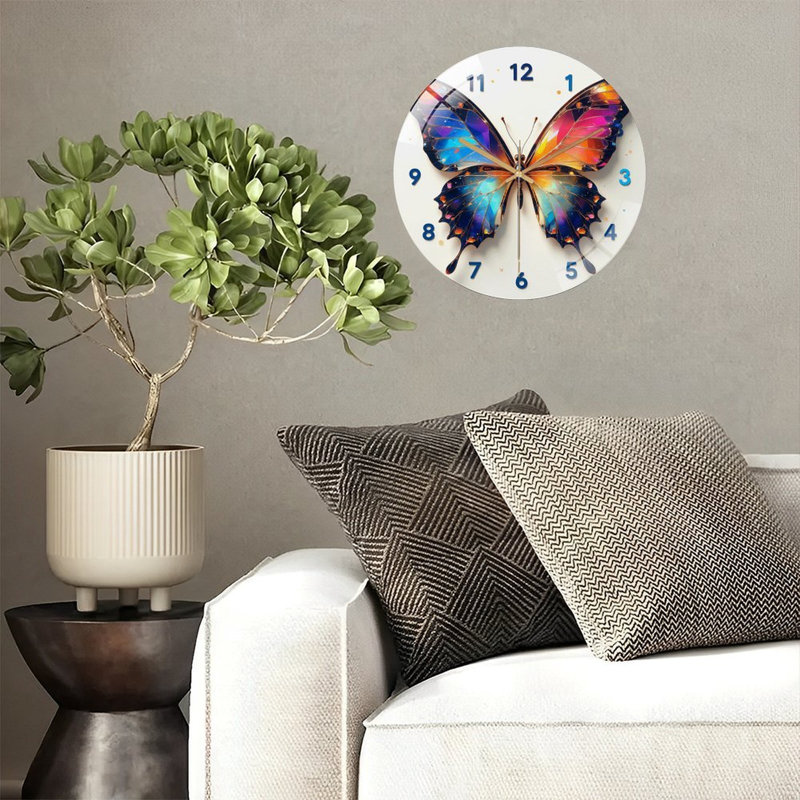 Horloge murale 12 po
