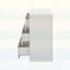 Armoire de rangement 6 tiroirs avec bureau extensible, rangement spacieux et design multifonctionnel