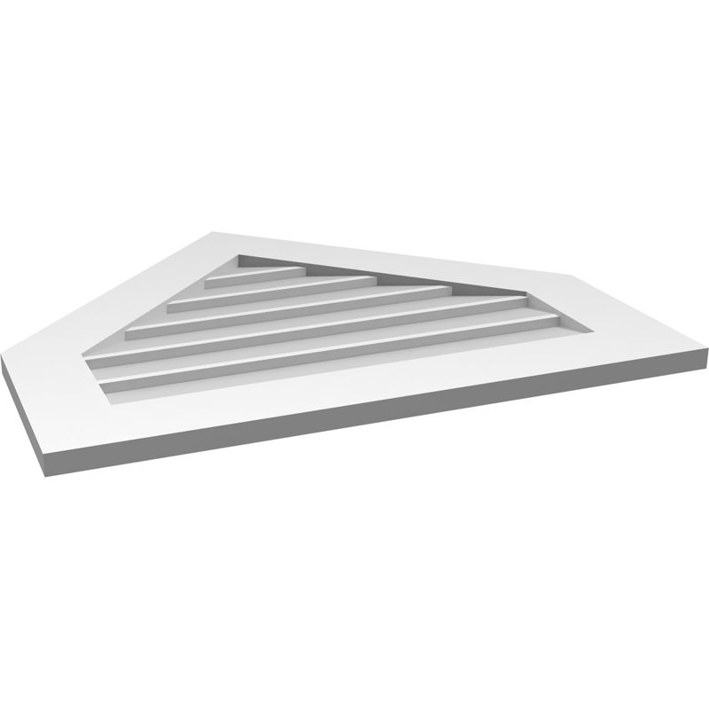 Ventilateur à pignon non-fonctionnel Signature, H 26 po x l 30 po x P 1 po, Brai 5/12