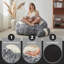 Fauteuil à billes Giant Black Raccoon Compression-1630884500