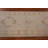 Vegetable Dye Oushak Turkish Runner Rug 3x13