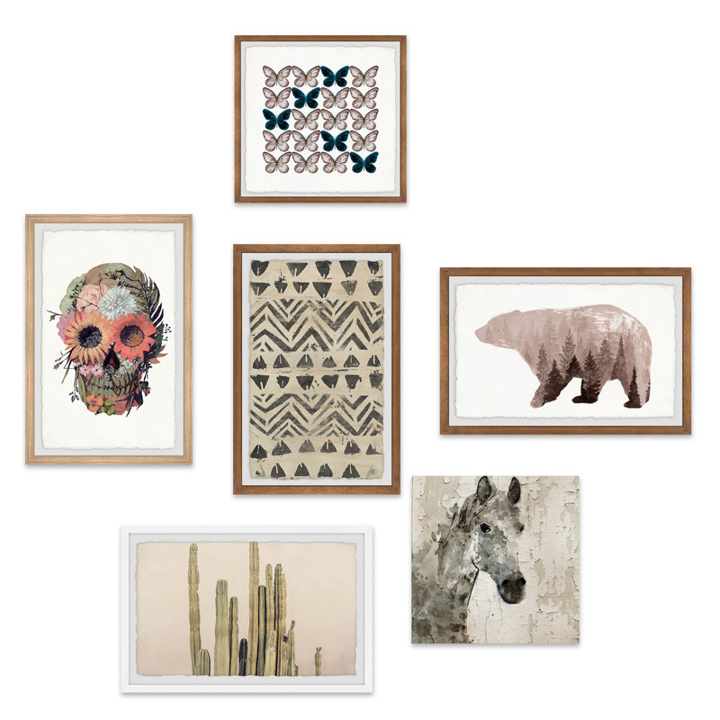 Sarahbella «Sauvage Boho Hexaptych»