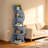 Elegant Bookcase,Spacious Wall Corner Bookshelf