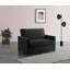 Gwendolynne 2 Seater Chenille Sofa Bed-88626254