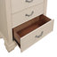 Ensemble de chambre à coucher en bois avec tête de lit en forme de cloche Adames-87466470-87466471-124434936