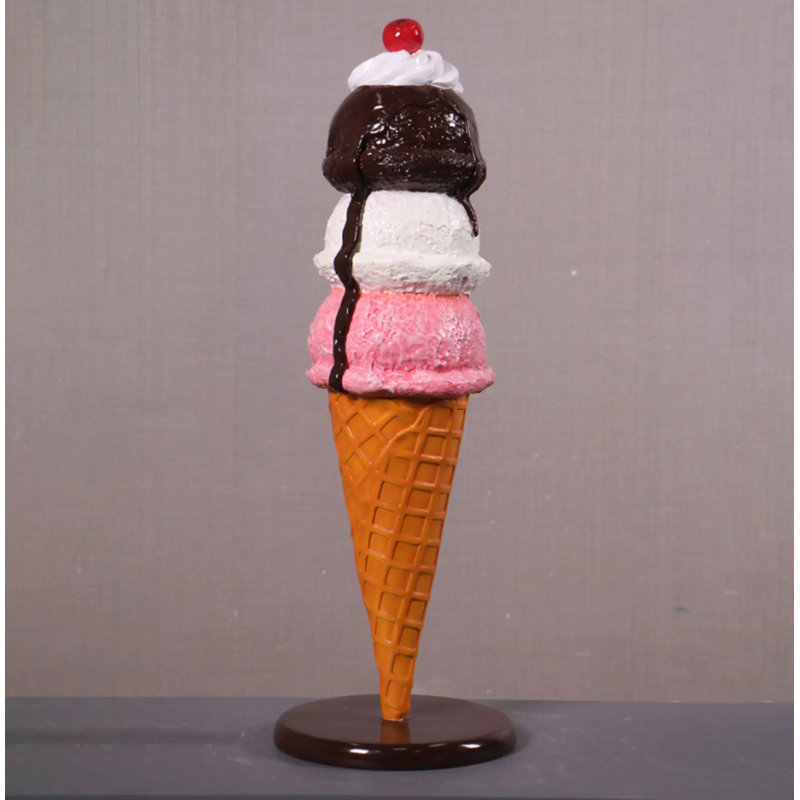 Petite statue de table crème glacée Gelato