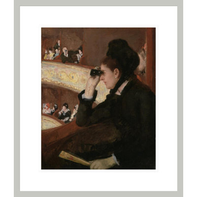In the Loge by Mary Cassatt -Framed Giclee Print