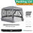 15x15ft Extra Large Pop-Up Gazebo Canopy Tent with Mosquito Netting-106897504