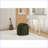 Ottoman Modern Knot Design Footstool - Living Room/Bedroom Makeup Stool | Sage Green | Chenille-123499436