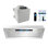Awoco 36" 1000 CFM Ducted Insert Range Hood In Stainless Steel With Voice/Gesture/Touch Control