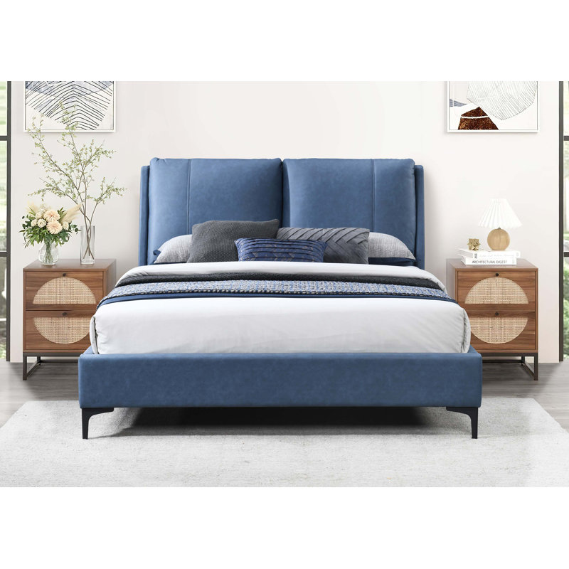 Upholstered Queen Bed, Queen