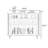 Retro Black Solid Wood Accent Cabinet-906890258