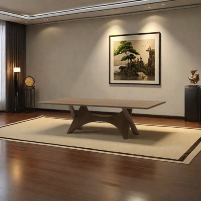 Practical retro dining table