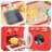 Red Delight Dual-Side Play Kitchen & Laundry Set