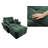 Single Seater Sofa With Ottoman-2043535737