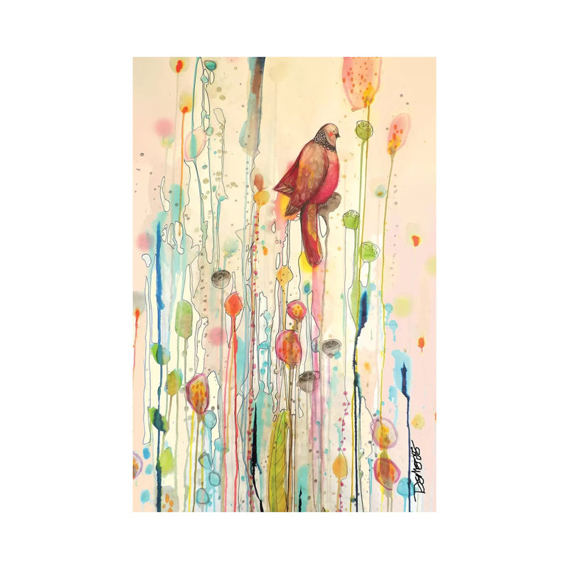 «Unwind» - impression sur toile tendue, H 26 po x l 18 po x 1,5 po