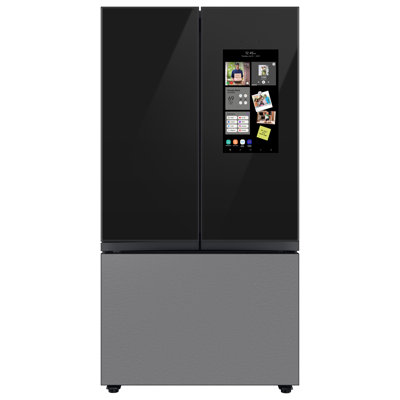 Samsung Bespoke 3-Door French Door Refrigerator (24 cu. ft.)  with Family Hub