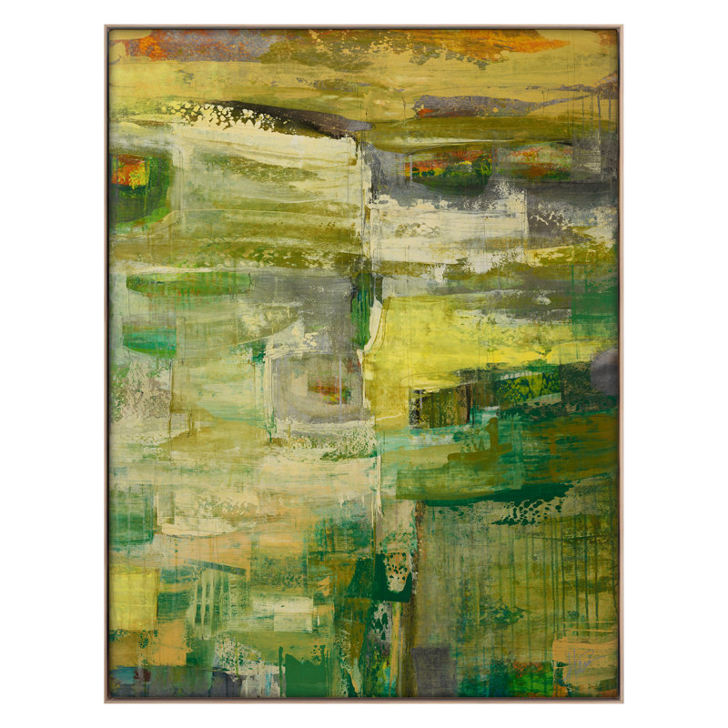 «Green Dream», reproduction encadrée sur toile par Maeve Harris