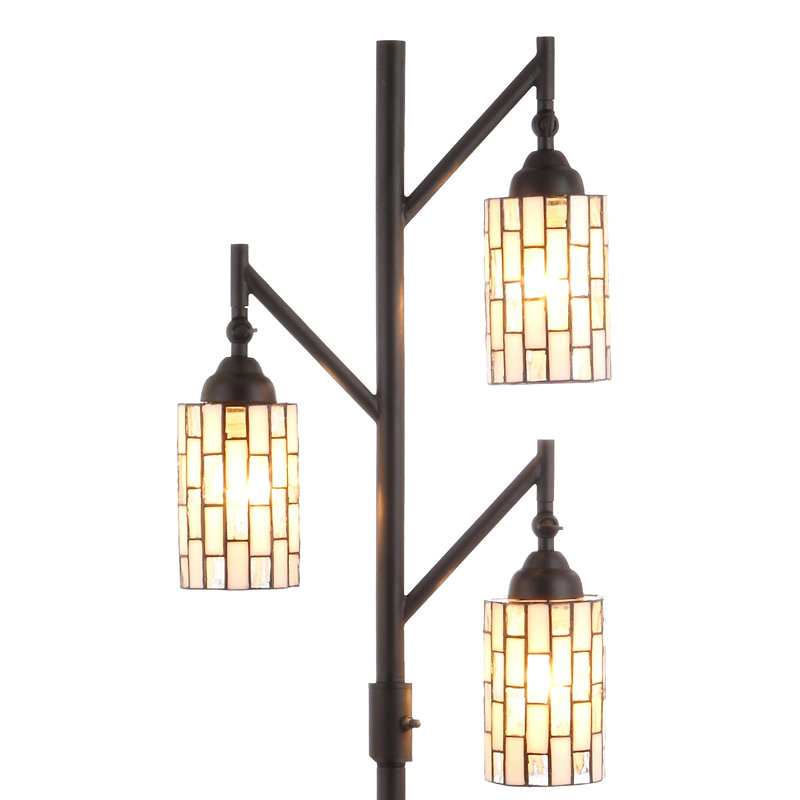 Osterberg 71'' Brown Tree Floor Lamp