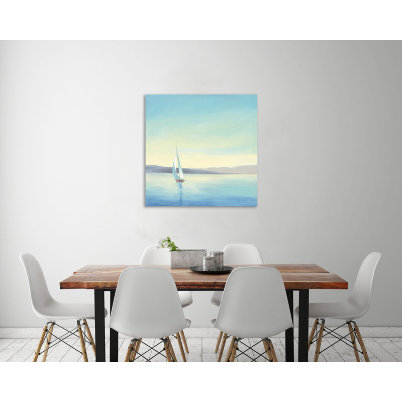 «Heading Home», toile tendue par Julia Purinton, H 18 po x l 18 po x P 1,5 po
