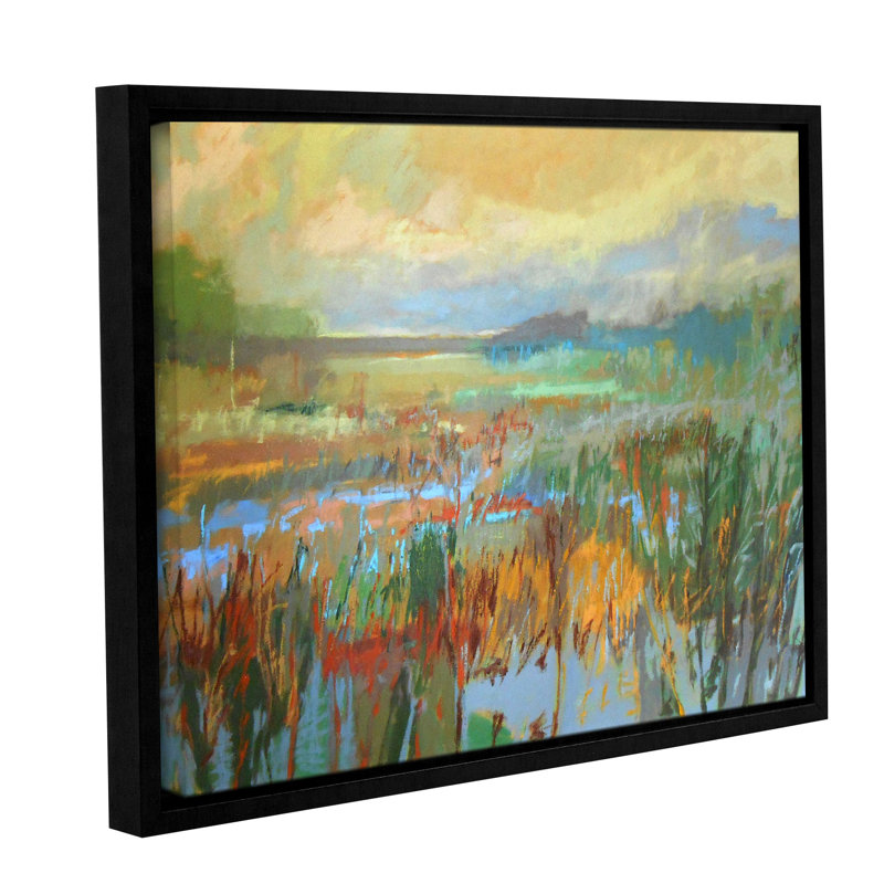 «Marsh in May», reproduction d'art sur toile encadrée, H 36 po x l 48 po