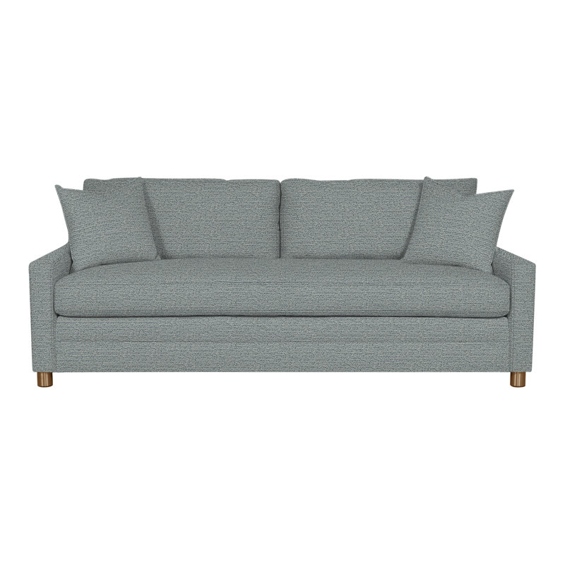Fairgrove 90" Sofa, Havana, Tuck Cobalt