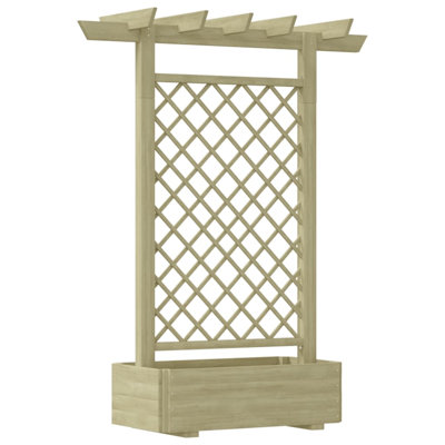 Planter Box with Trellis
