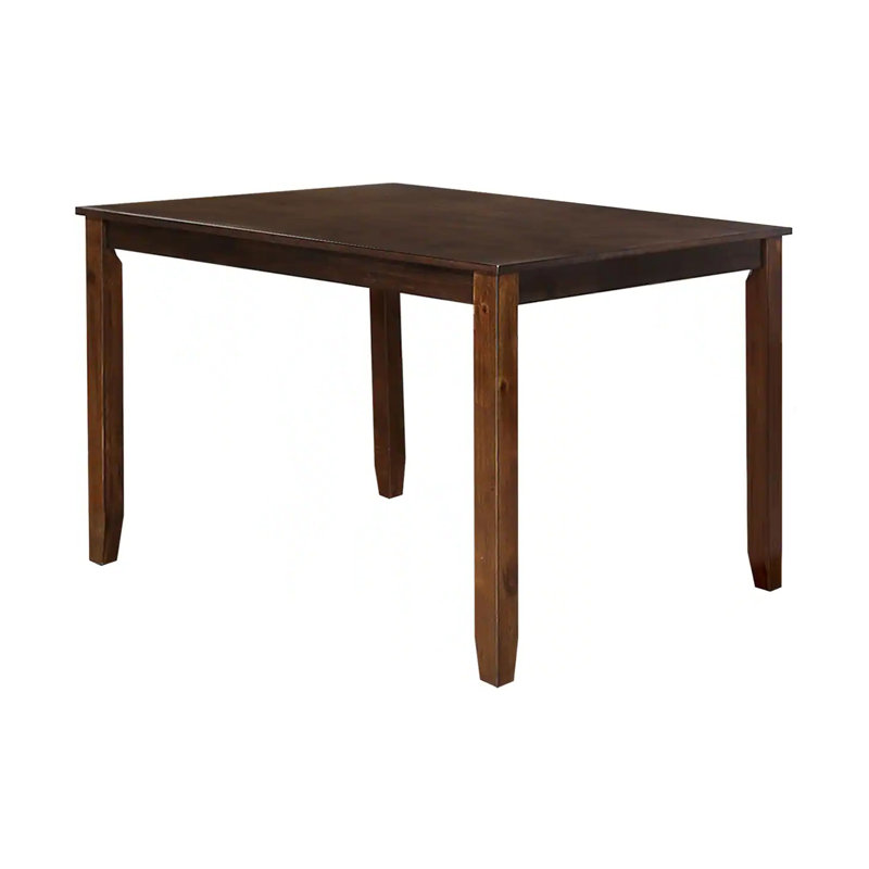 48.4"W Transitional 5 Pc. Dining Table Set, Dark Cherry