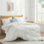 Édredon en duvet de coton biologique - 90% duvet de canard blanc, housse de couette d'été légère et respirante