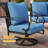Balderston Metal Outdoor Lounge Chair-699234059