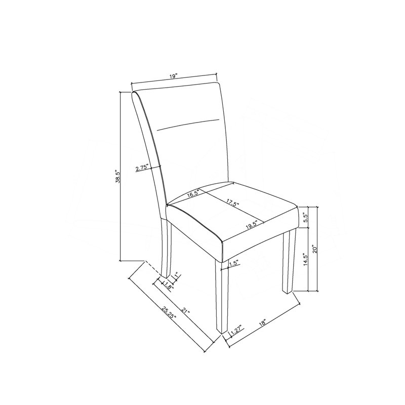 Dining Table And (5) Dining Chairs