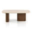 Garces Bullnose Profile Edge 2-Piece Living Room Table Set-2030170265