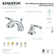 Royale Widespread Bathroom Faucet with Drain Assembly