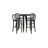 Posey Round 4 - Person 35.25" Long Dining Set-243294996-191640447