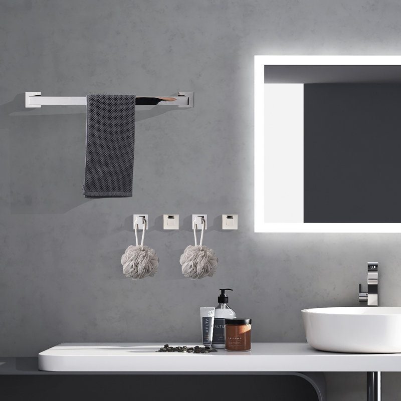 Ensemble de quincaillerie de salle de bain 10 pièces, Chrome