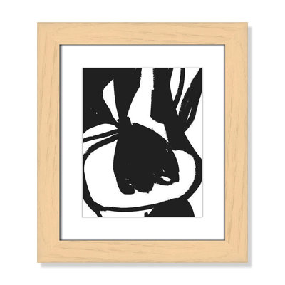 «Line Dessin Collection», Tulipe suspendue sur papier par Leah Straatsma