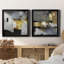 Uptown Tempo I - ensemble de 2 peintures sur toile encadrées-576699547-576699542