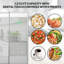 Micro-ondes de comptoir Total Chef 1,3 pi³, 1100 W, acier inoxydable