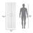Kitchen Pantry 71" H, 4 Doors, 5 Adjustable Shelves, Laundry, White-1882067414