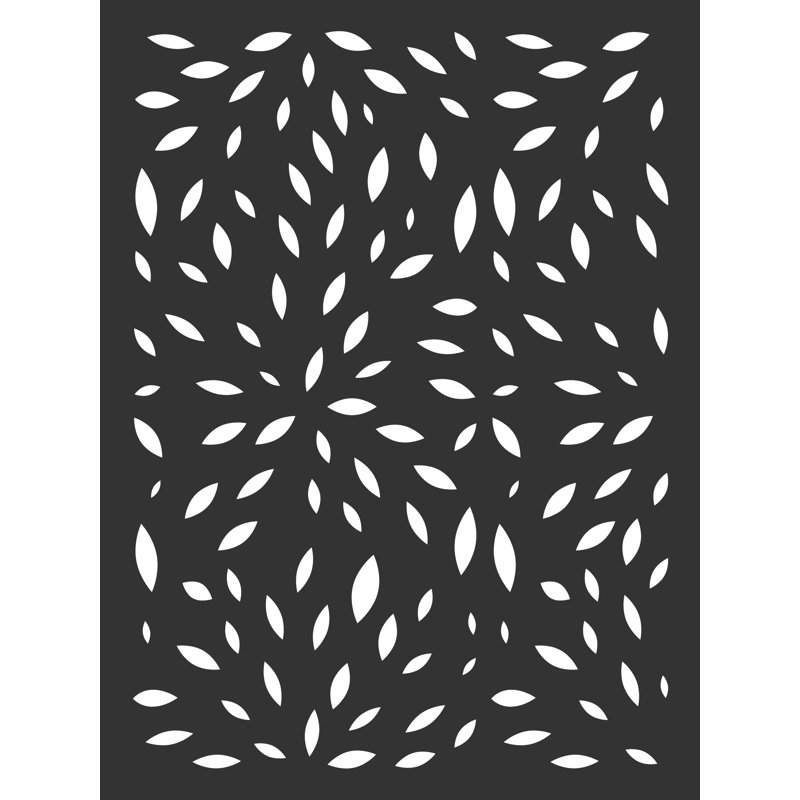 Paravent en bois Wildflower H 4 pi x l 3 pi