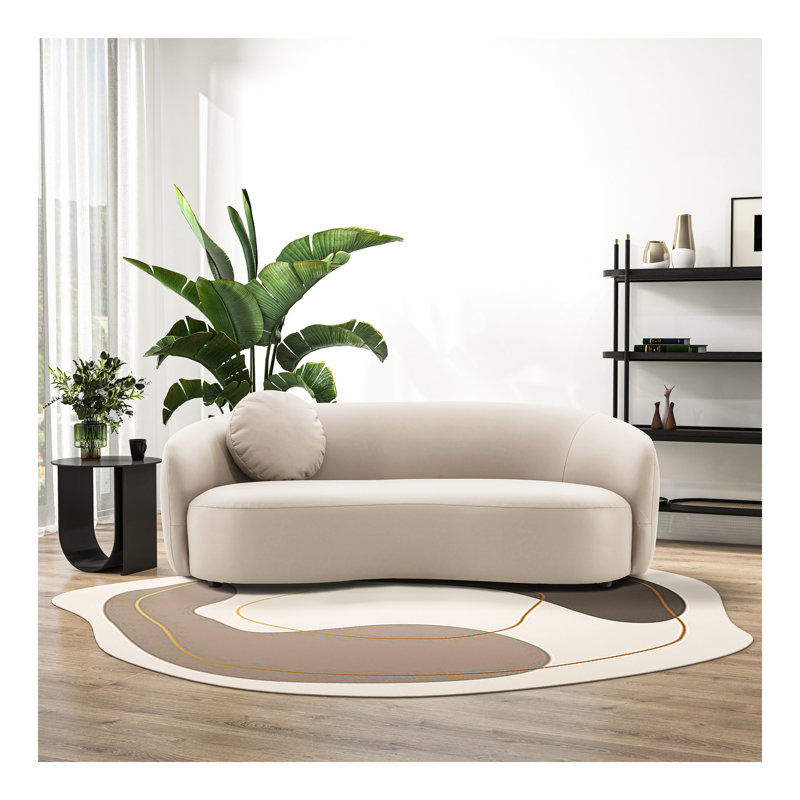 Porter PU Leather Sofa, Beige