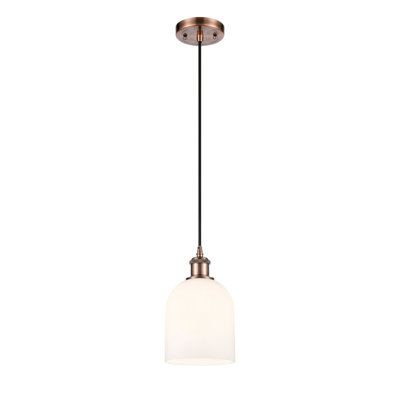 Mini-luminaire suspendu à cordon 6 lumières Ballston Anacaren - 516-G558
