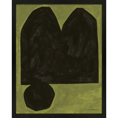 Lyndsey Module On Green 3 By Michael Kempen - Framed Wall Art