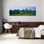 Trees on a golf course Des Moines Golf And Country Club Des Moines Iowa USA 1 Piece Wrapped Canvas Panoramic Wall Art-200332631