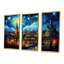 Ensemble d'art mural Cutlor - City Paris-108457661-108457669